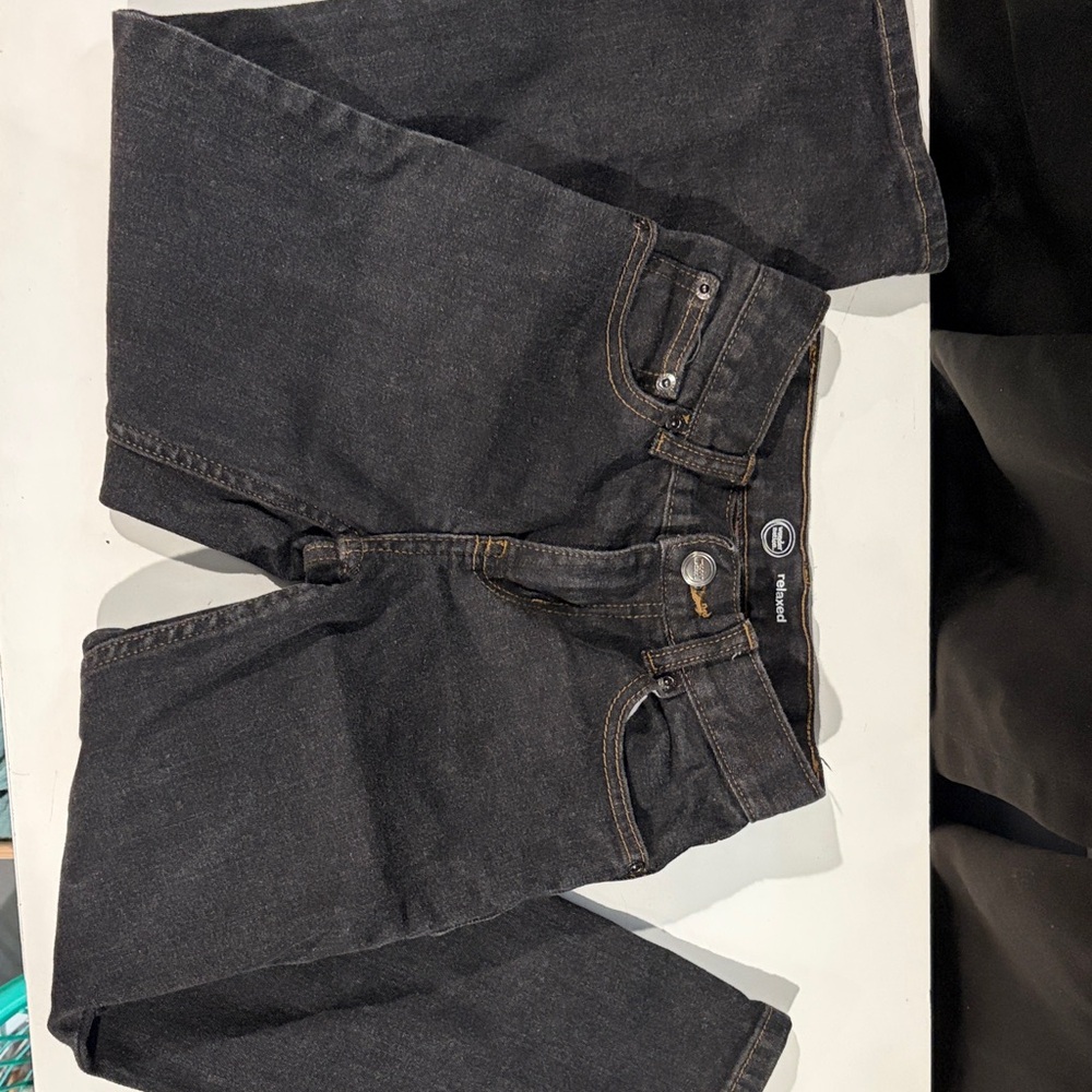Wonder Nation Relaxed Fit Dark Jeans